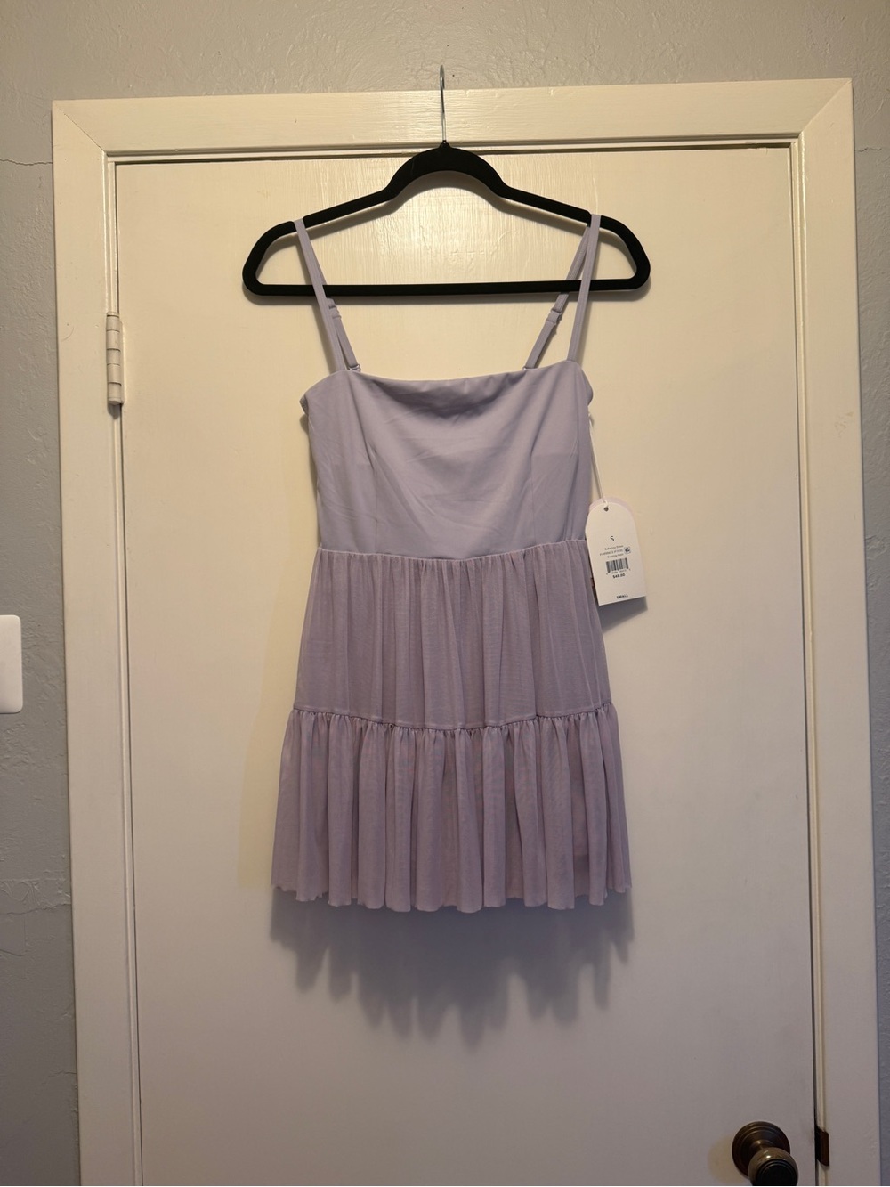 Blogilates Women's Lavender Tiered Active Dress